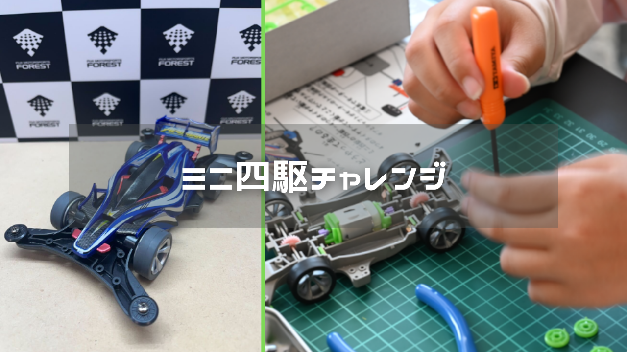 Mini 4WD Build & Race Experience