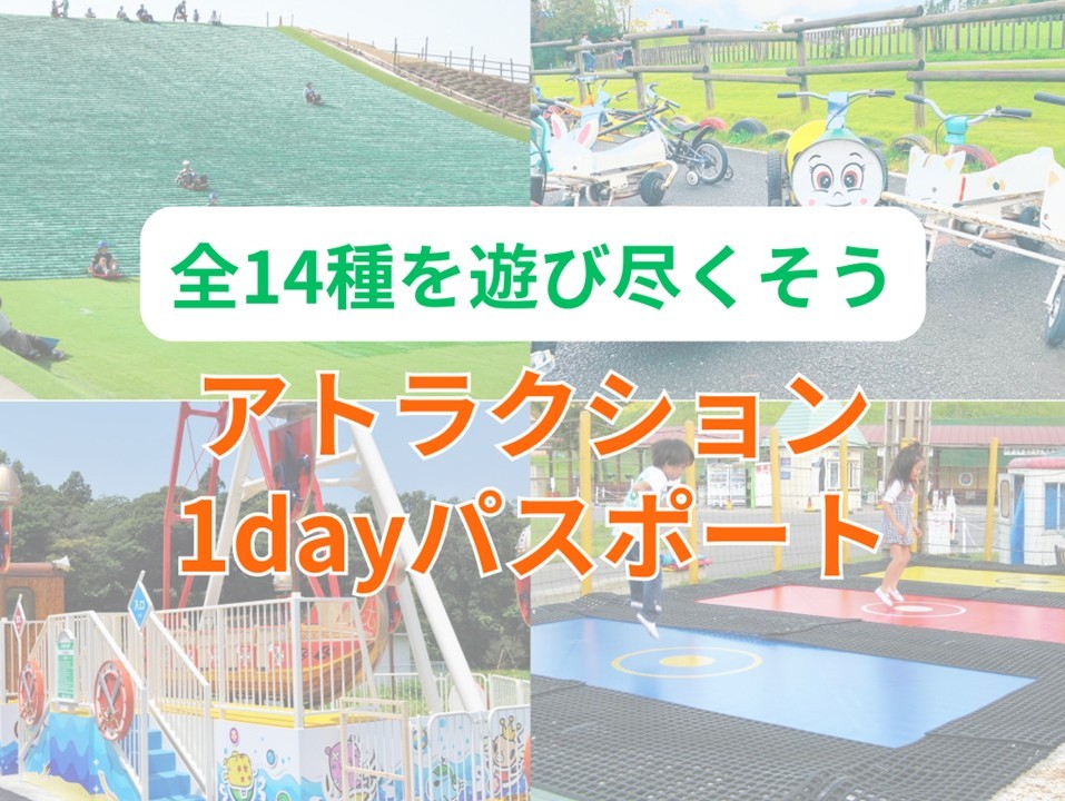 🎢対象アトラクションが1日乗り放題！アトラクション1Dayパスポート