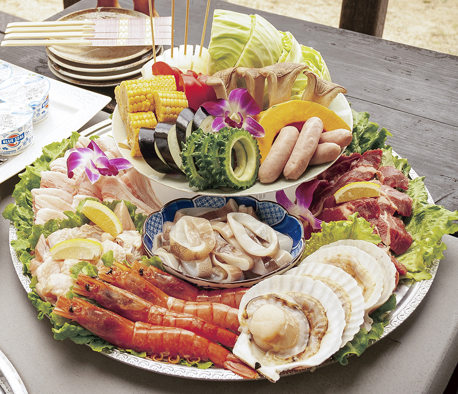 【ディナー】ビーチサイドBBQ 6,600円コース｜お得なプラン＜要予約 前日17:00まで＞