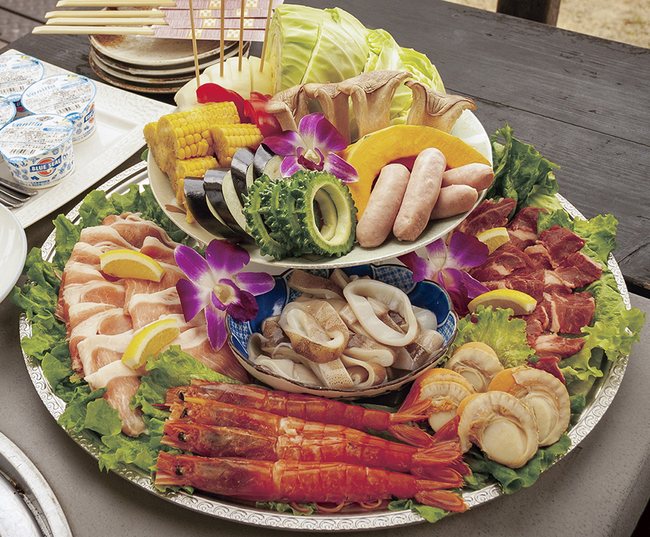 【ディナー】ビーチサイドBBQ 5,280円コース｜お得なプラン＜要予約 前日17:00まで＞