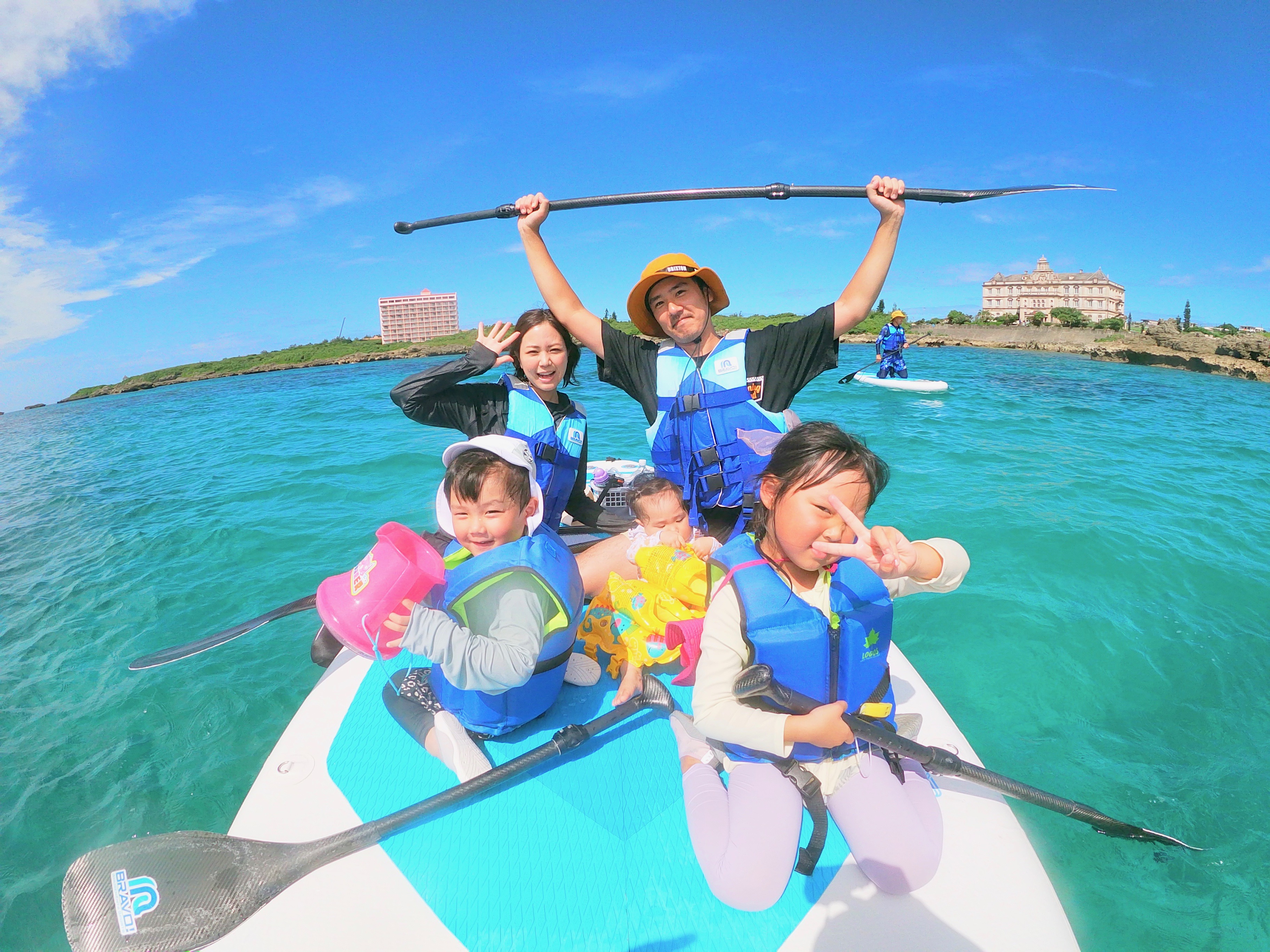 1組限定！】1艇 / 最大3人乗り！MEDIUM SUP (ドイツ村/60分