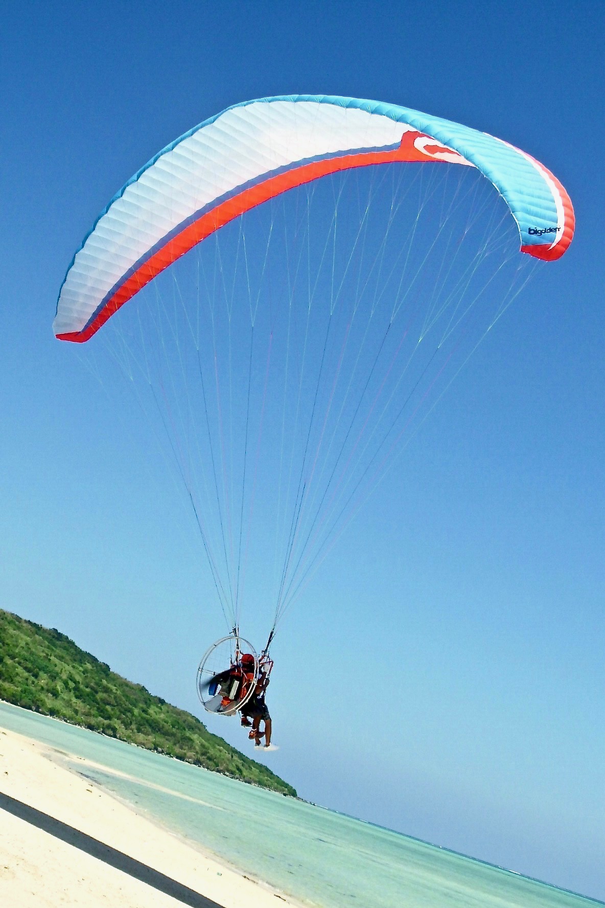 パラグライダー】大空散歩で宮古島の空と海を大満喫 ☆ロングフライト