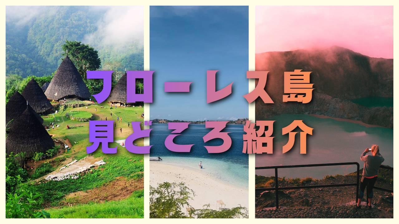 フローレス島 見どころのご紹介