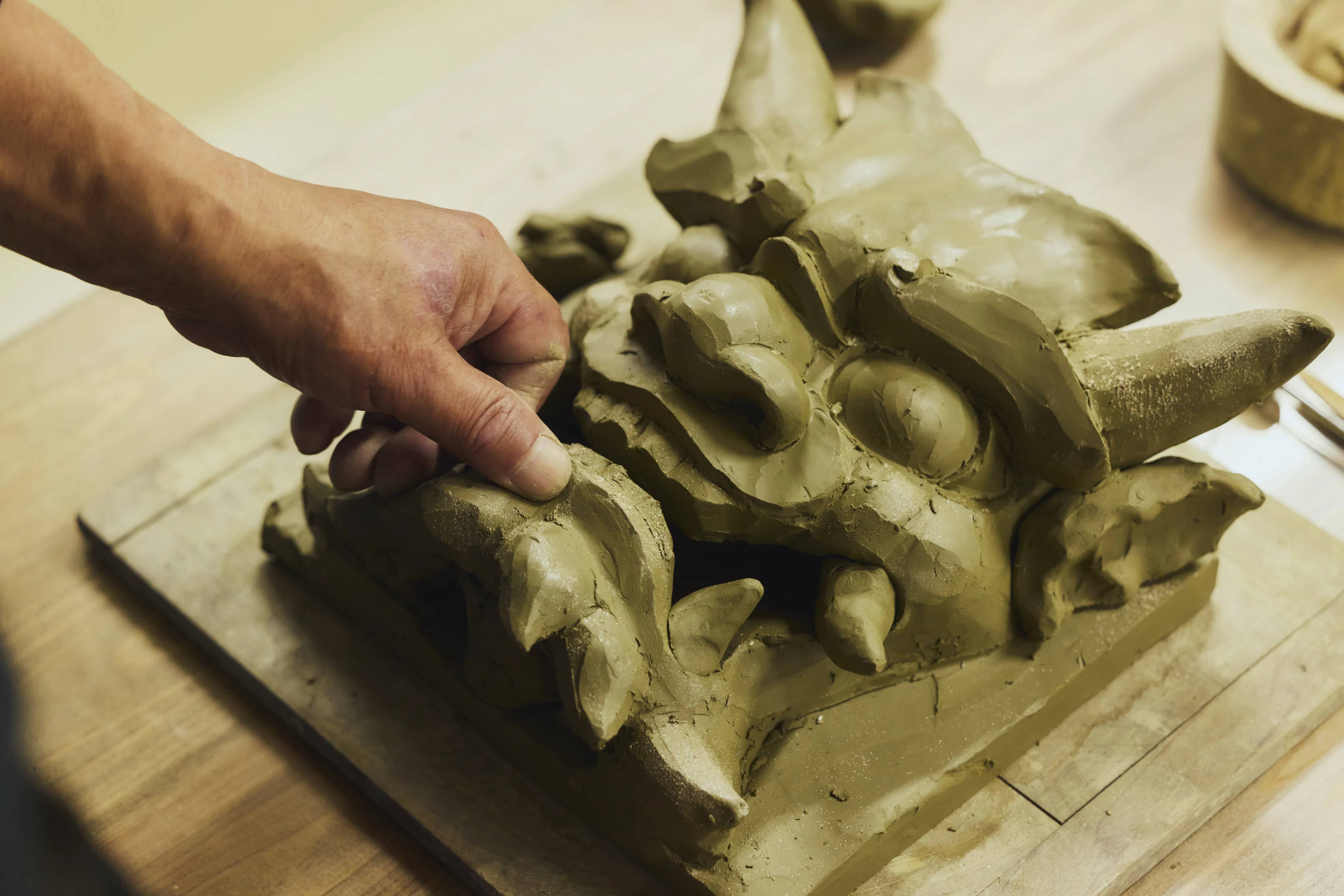 400年以上続く伝統の『鬼瓦づくり』に挑戦！匠の技の達人「鬼師」から