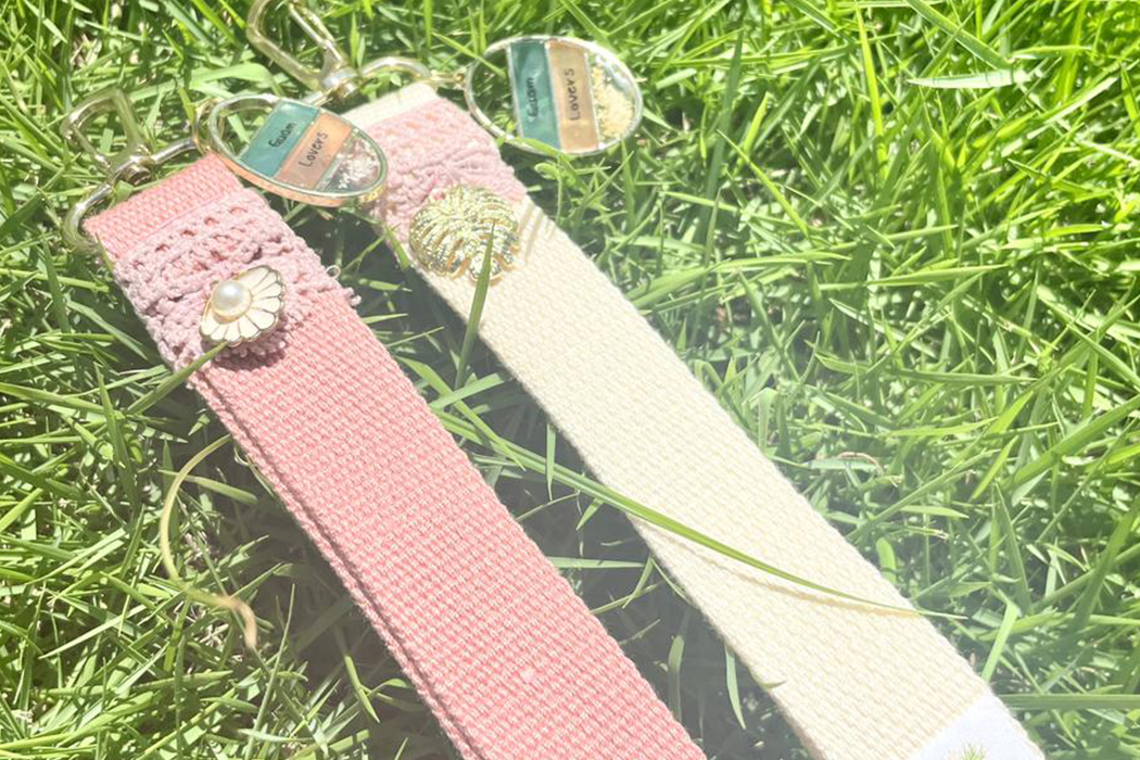 TOMOPOP×オバユウ　ストラップ カラフルで柔らかな本革ウクレレストラップ【Hauʻoli STRAP