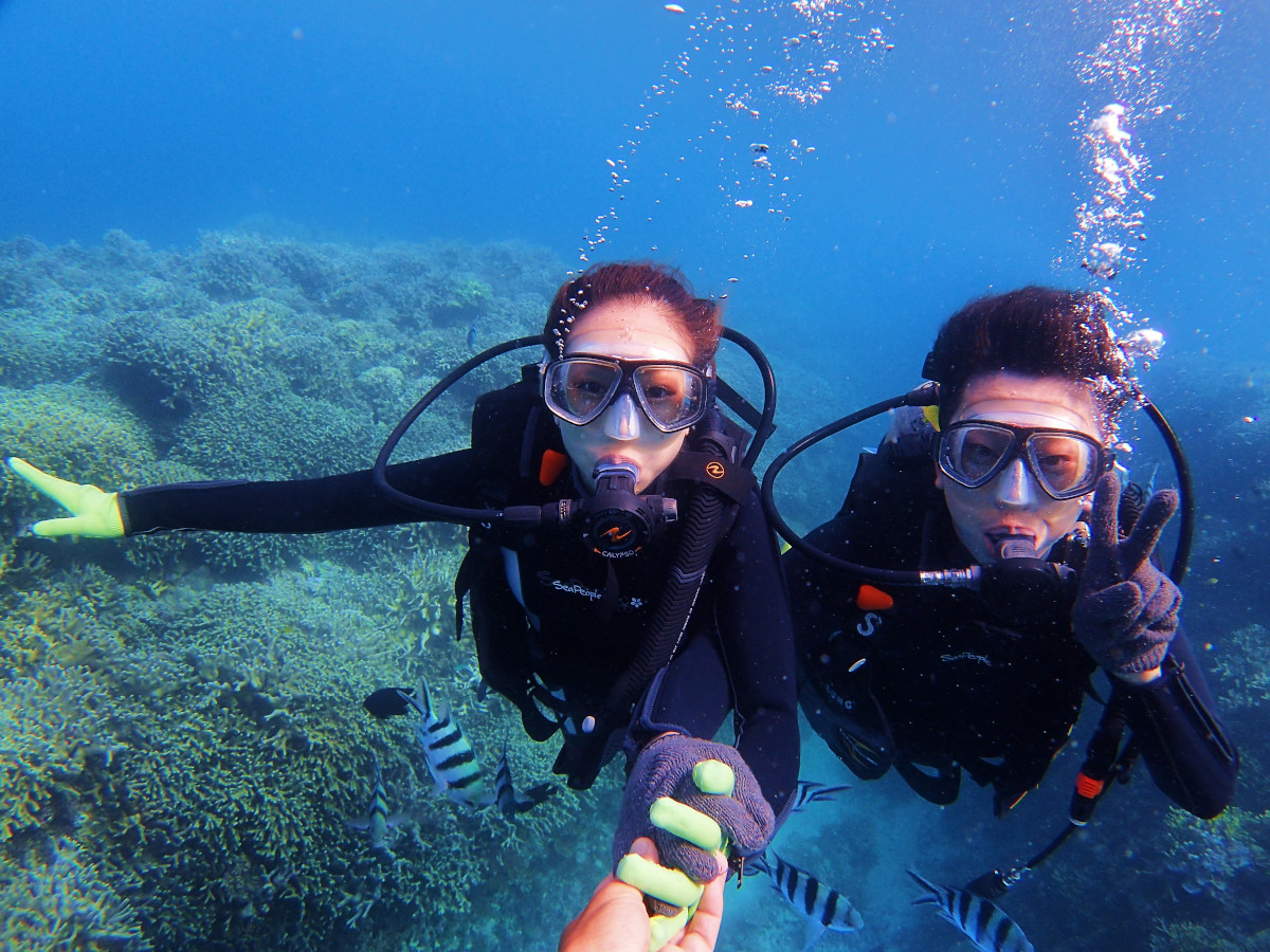 【電話予約】体験ダイビング