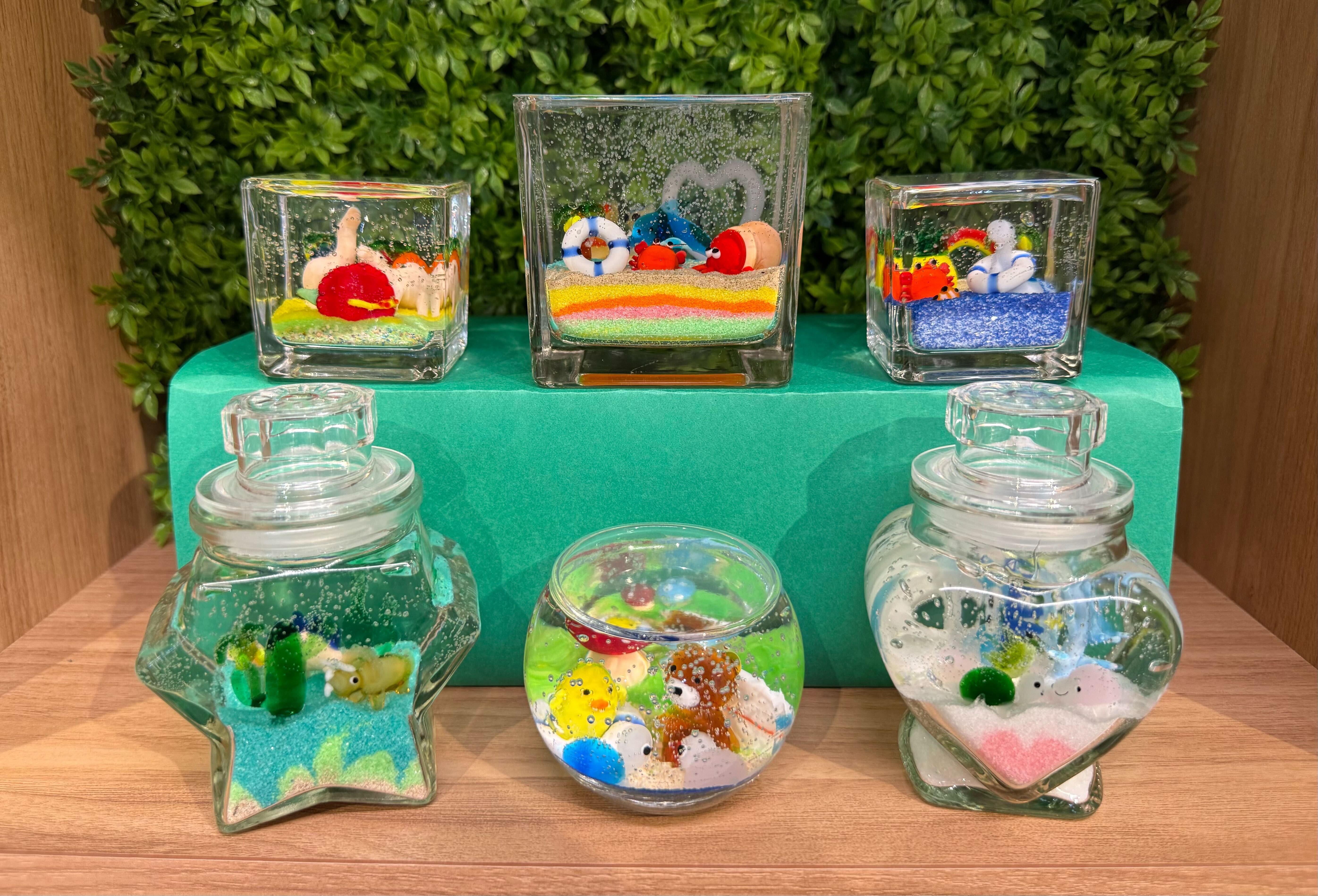 Gel candle making (60 minutes) <Get a discount on Churaumi Aquarium admission tickets with this experience!>