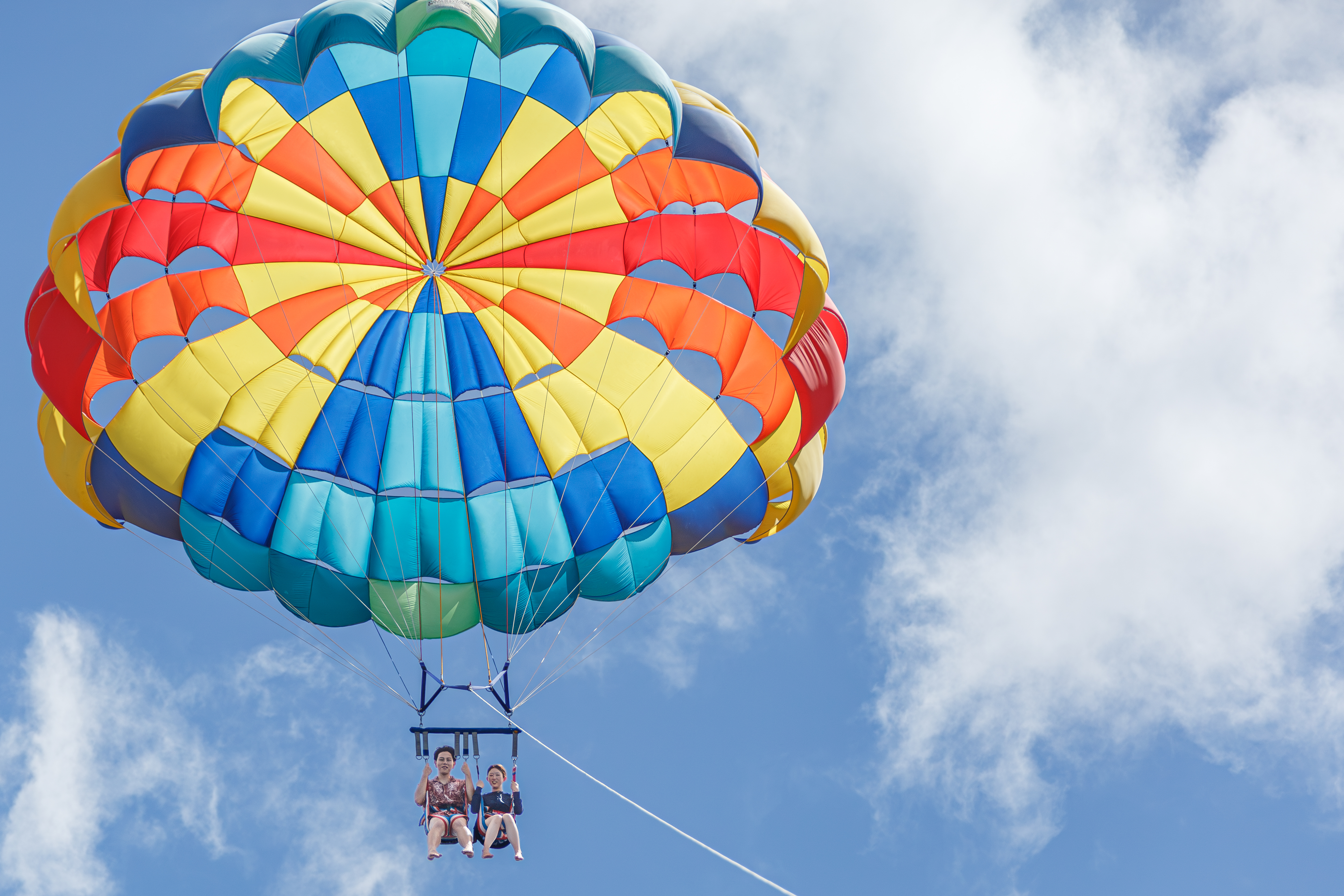 【Local settlement】parasailing