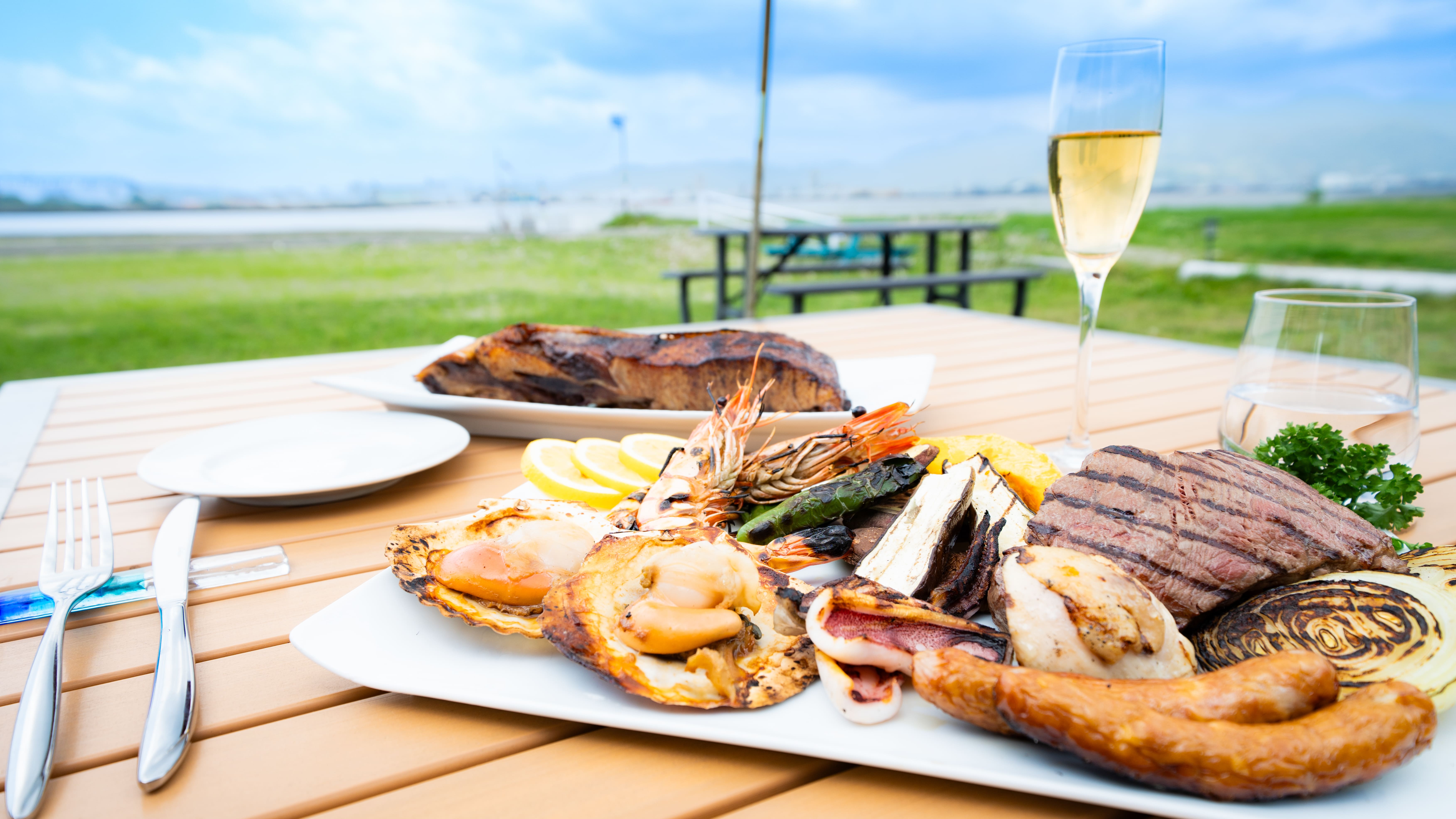 水上バスで行く!三保のリゾート‛Ulalena(ウラレナ)BBQセット