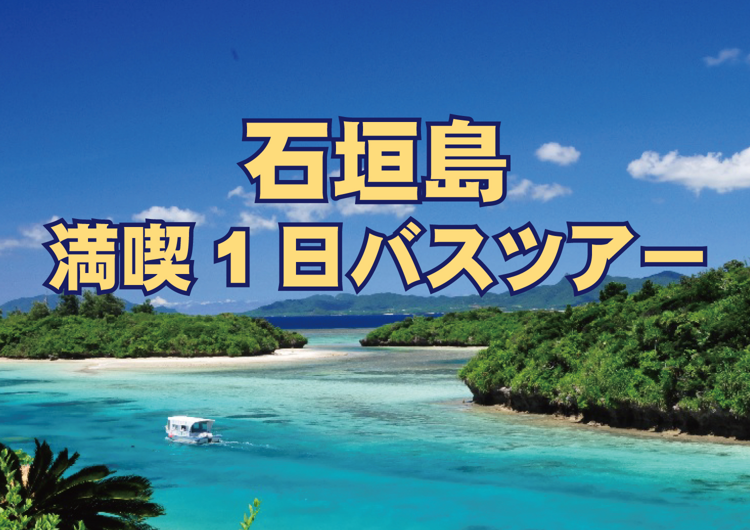 島内の見どころを巡る　 石垣島満喫1日観光バスツアー