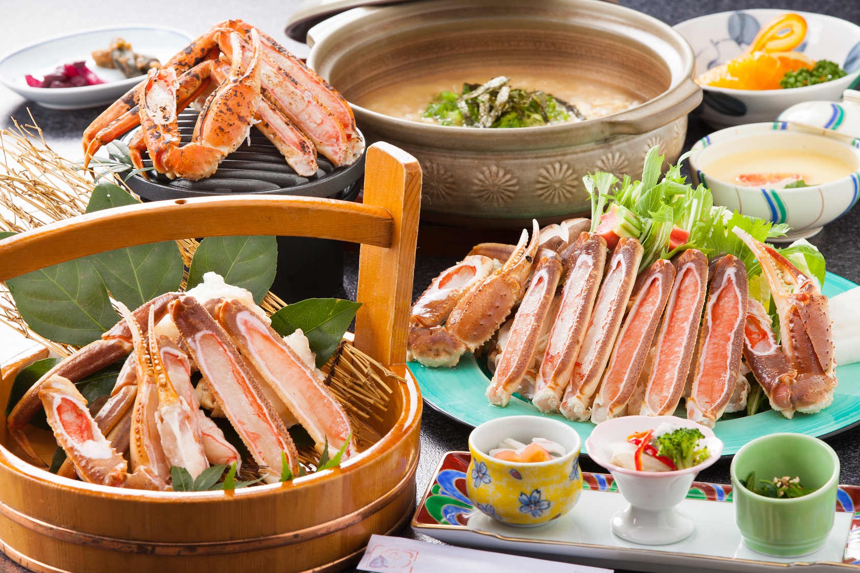 梅田発 冬の風情ある城崎温泉を散策♪~『贅沢かに1.5杯分』昼食付~ツアー