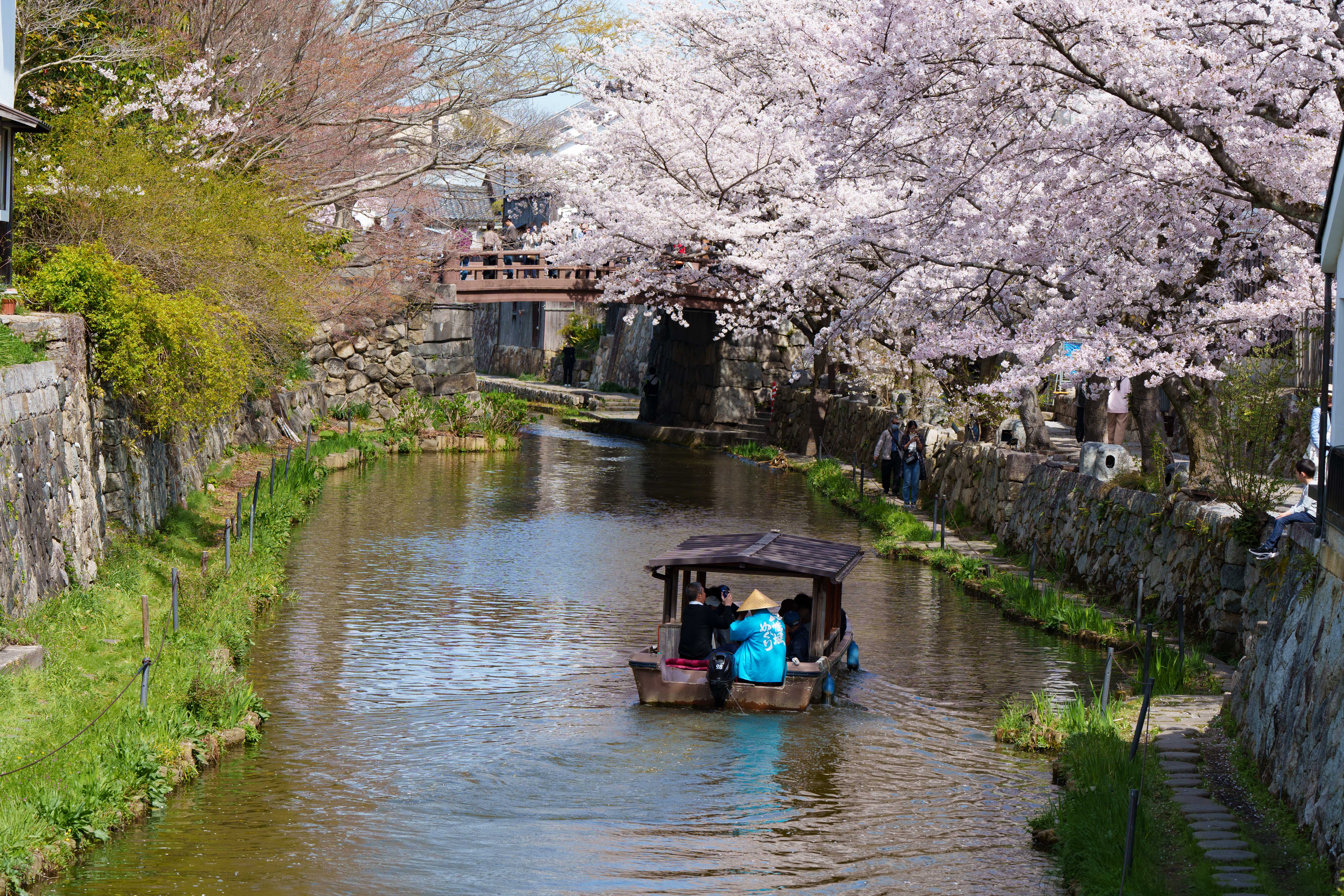 梅田発 近江牛と城下町散策 四季を感じる水郷の町近江八幡よくばりツアー