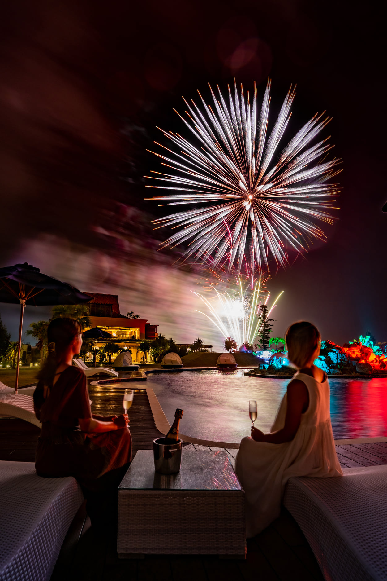 シギラリゾート内】シギラ花火 | 【シギラセブンマイルズリゾート